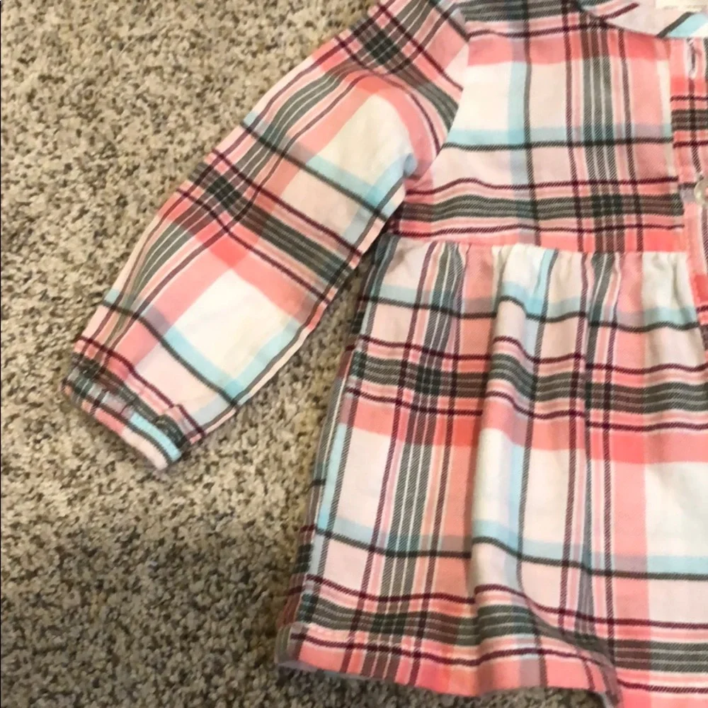 Carter’s 6 month plaid top NWOT